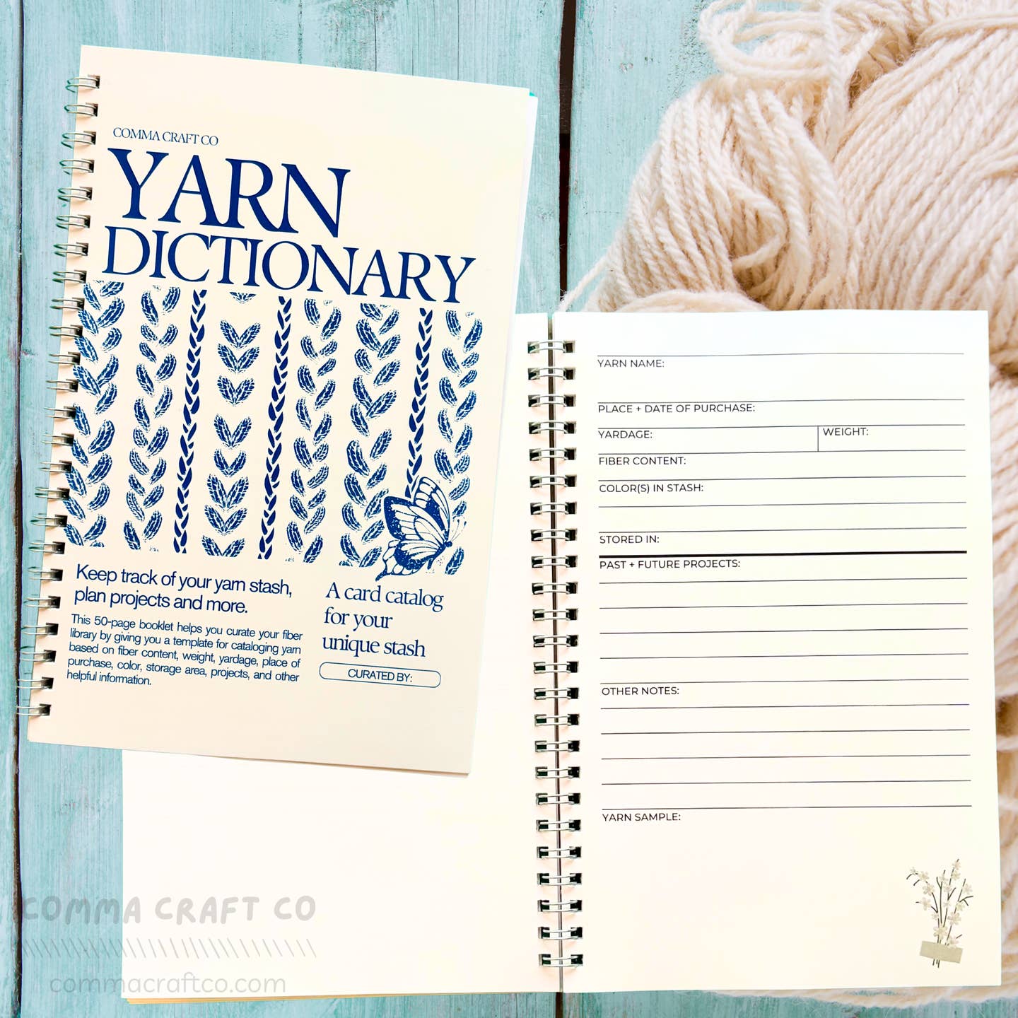 Comma Craft Co - Yarn Dictionary