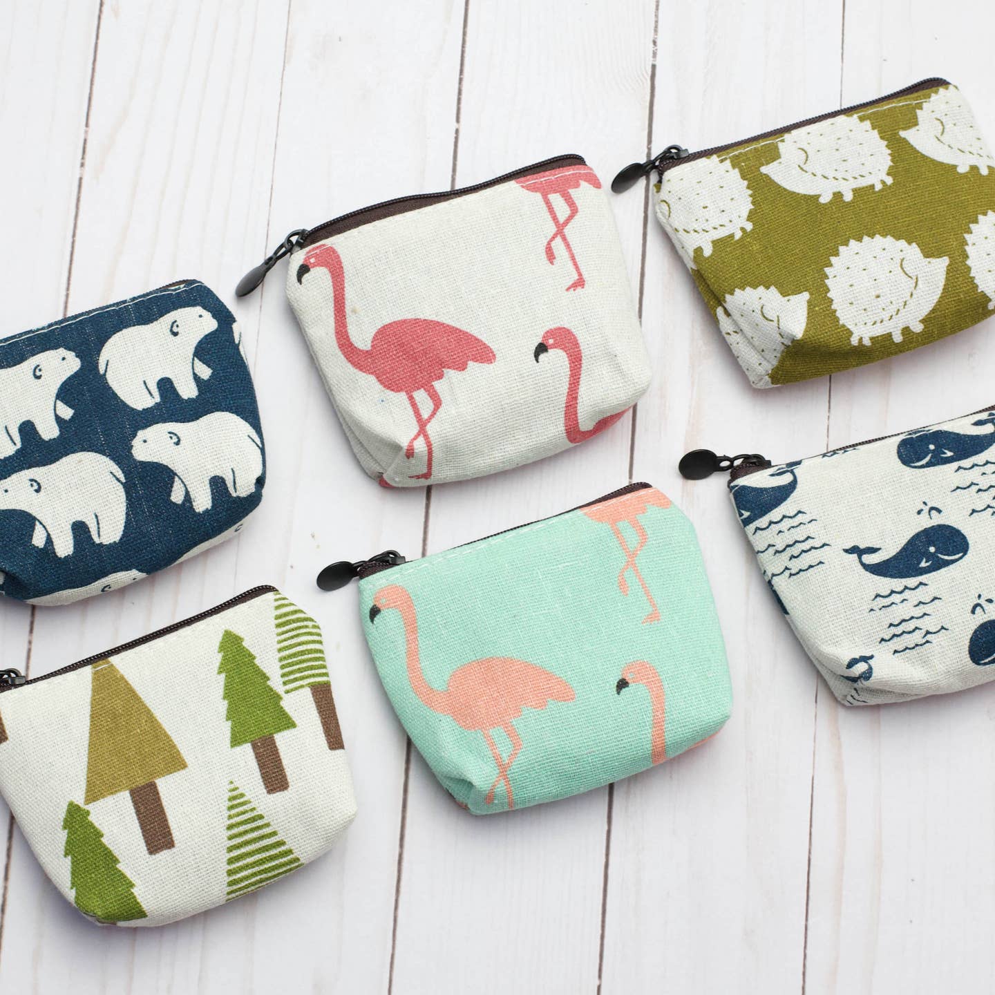 Fox & Pine Stitches - Fabric Pouches