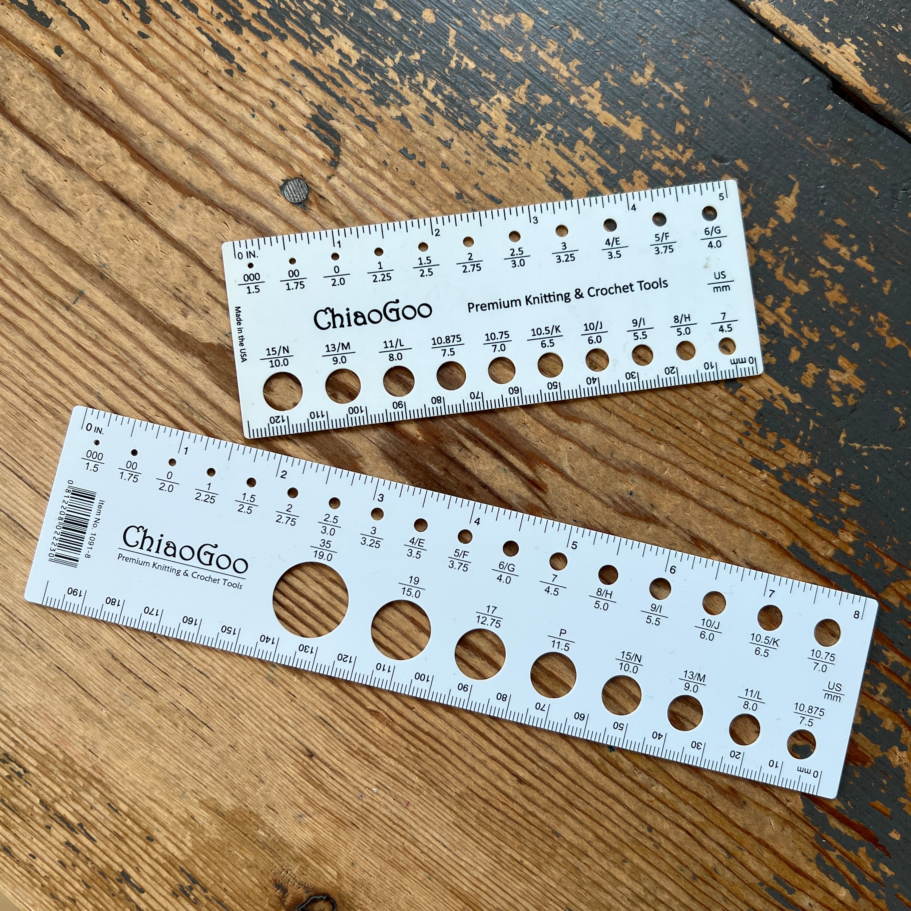 ChiaoGoo - Needle Gauge