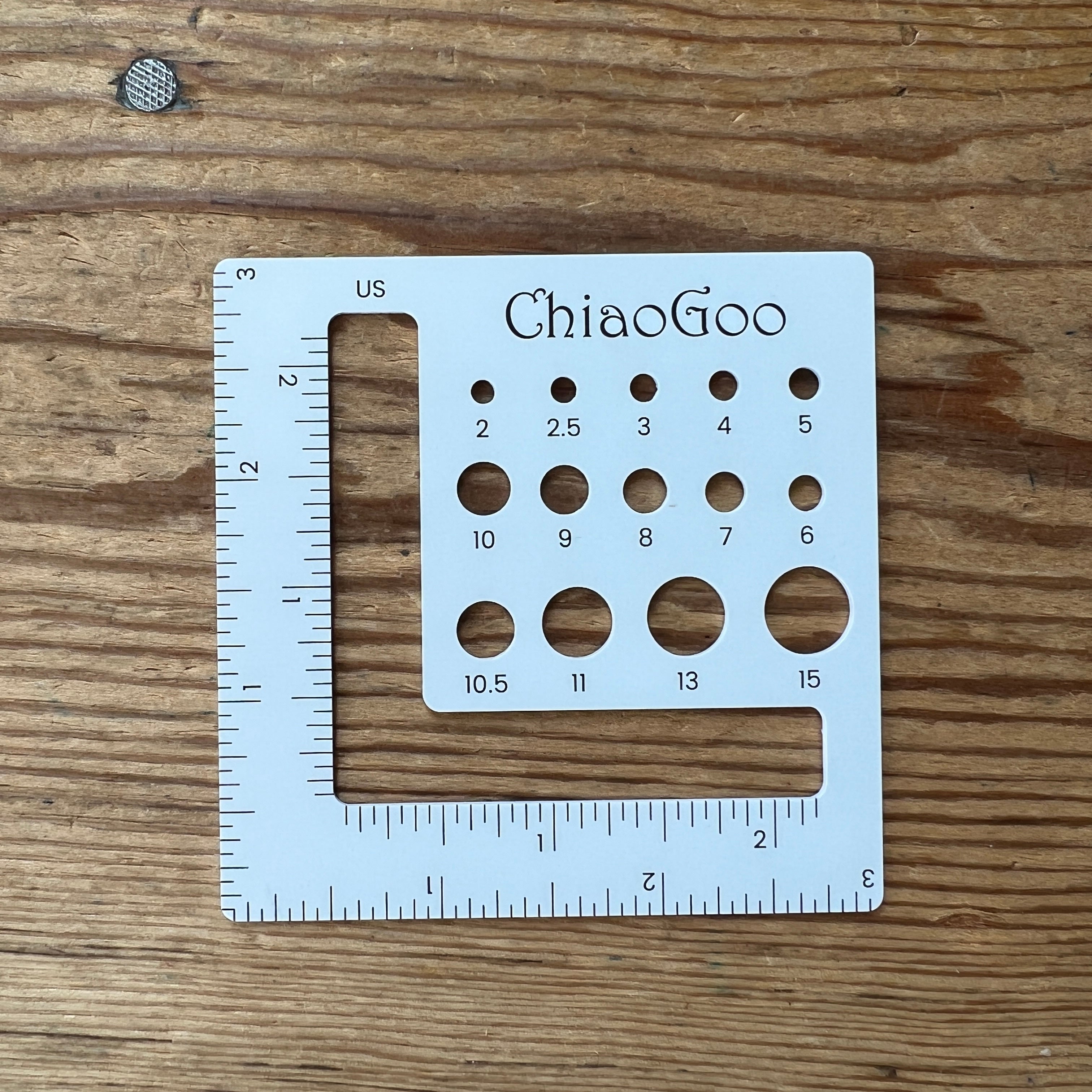 ChiaoGoo - Needle Gauge