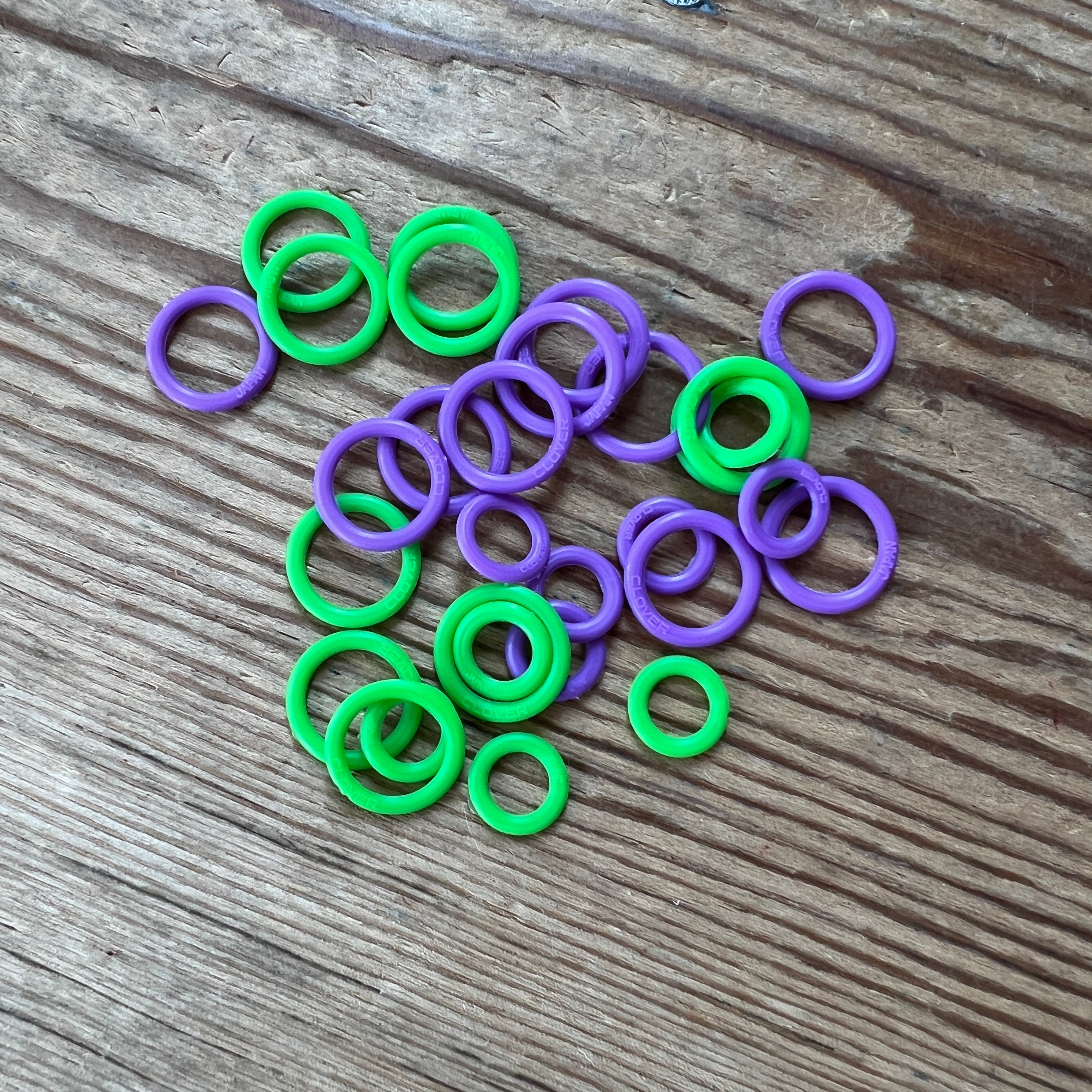 Clover - Soft Stitch Markers 10 pc