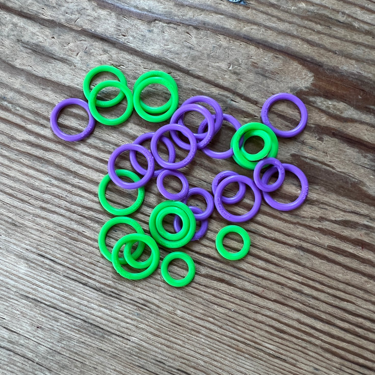 Clover - Soft Stitch Markers 10 pc