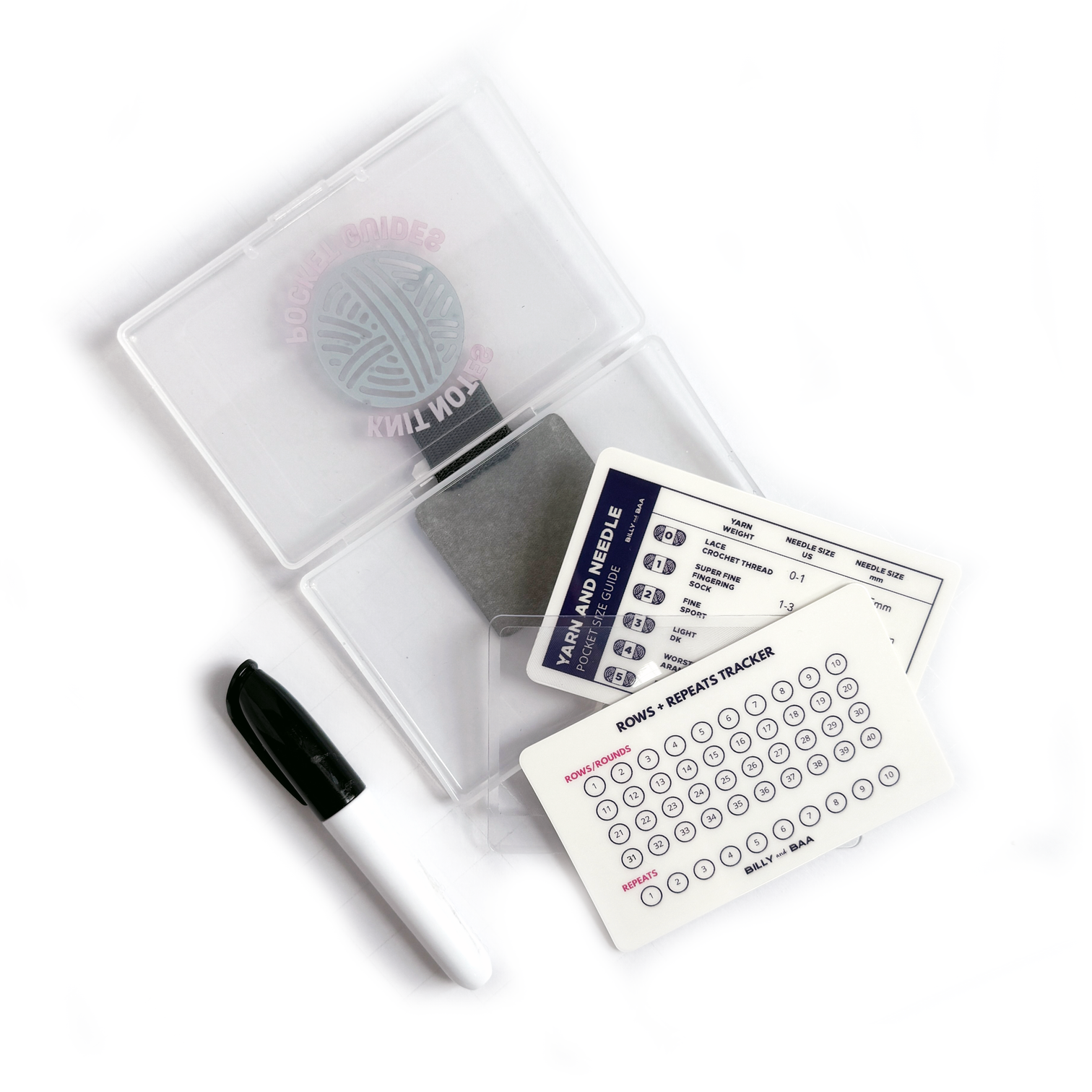 Billy and Baa - Knit Notes Pocket Guide