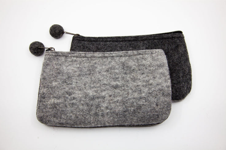 Fibres of Life - 2 Tone Medium Organizer Pouch
